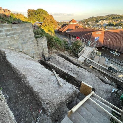 Retaining Wall - Dover, Kent